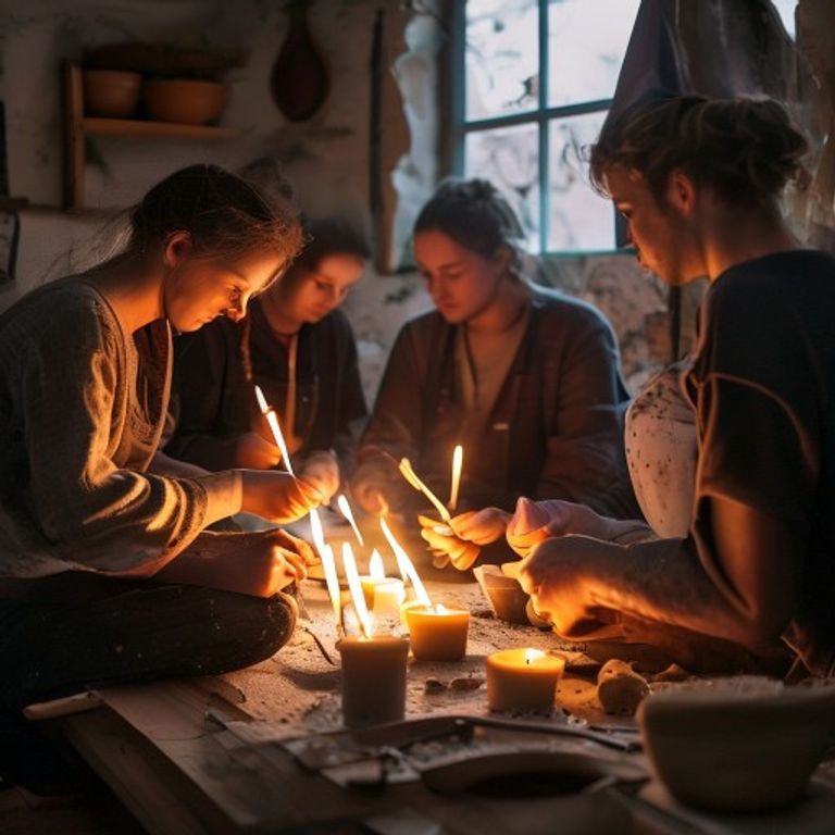 Warsztaty świecarskie Zakopane Jberjin